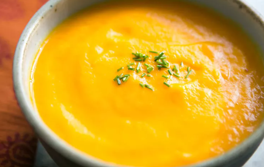 CARROT AND GINGER SOUP
